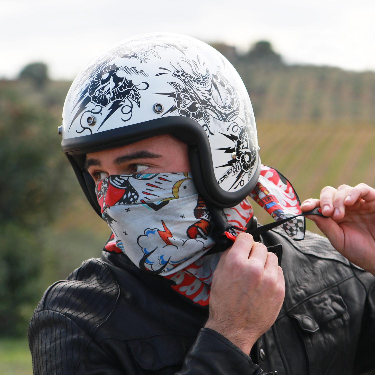 RESPECT Bandanas moto DMD Officiel