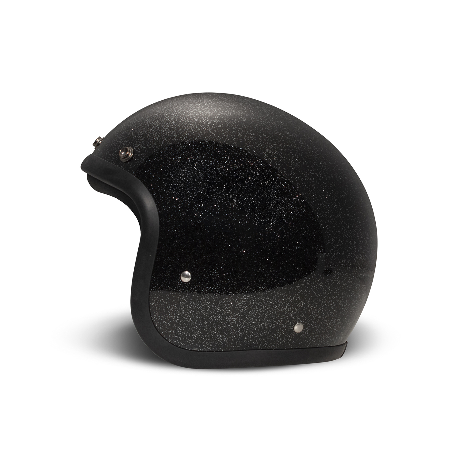 GLITTER BLACK Motorcycle jet helmets DMD Official
