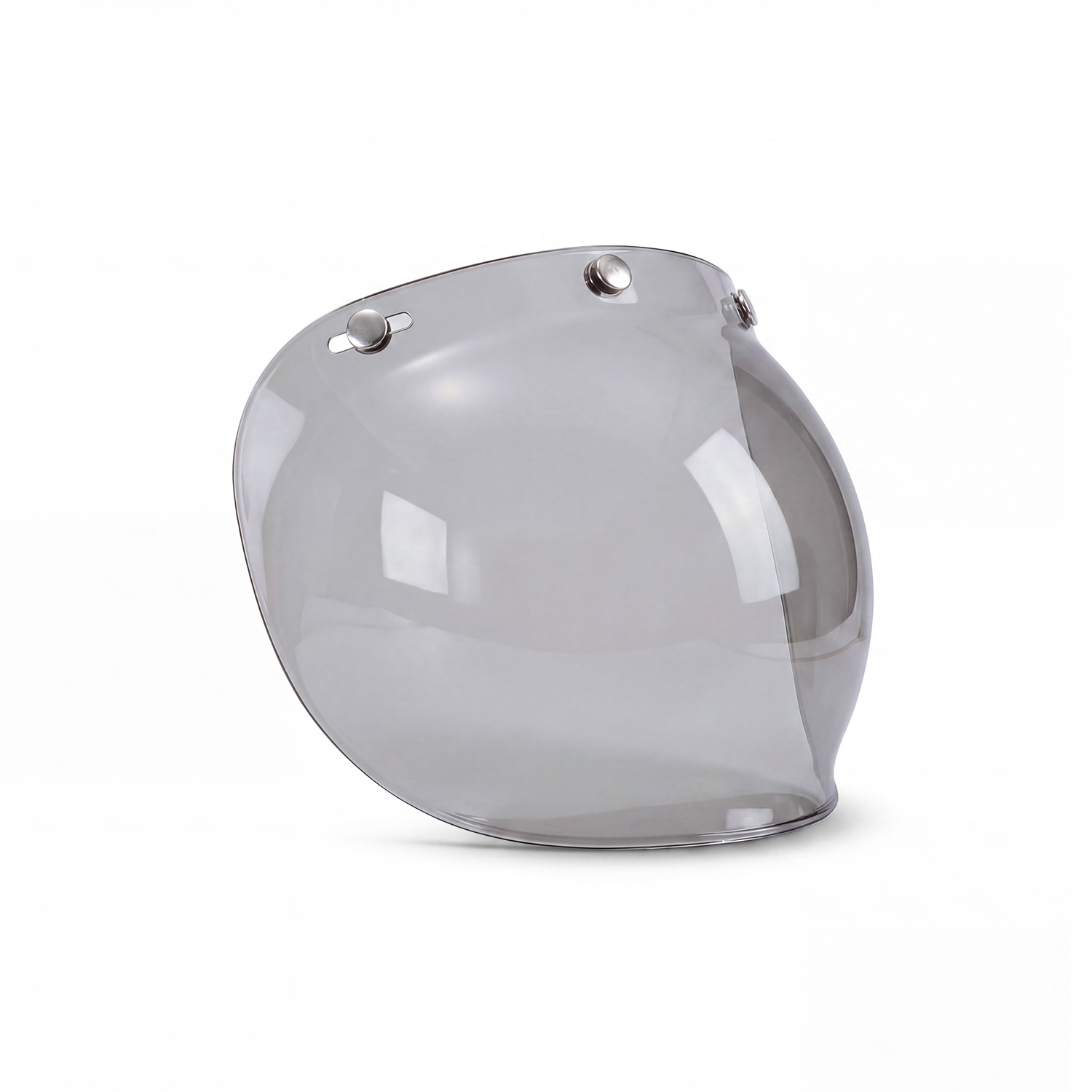 BUBBLE VISOR FUMÉ-CLEAR
