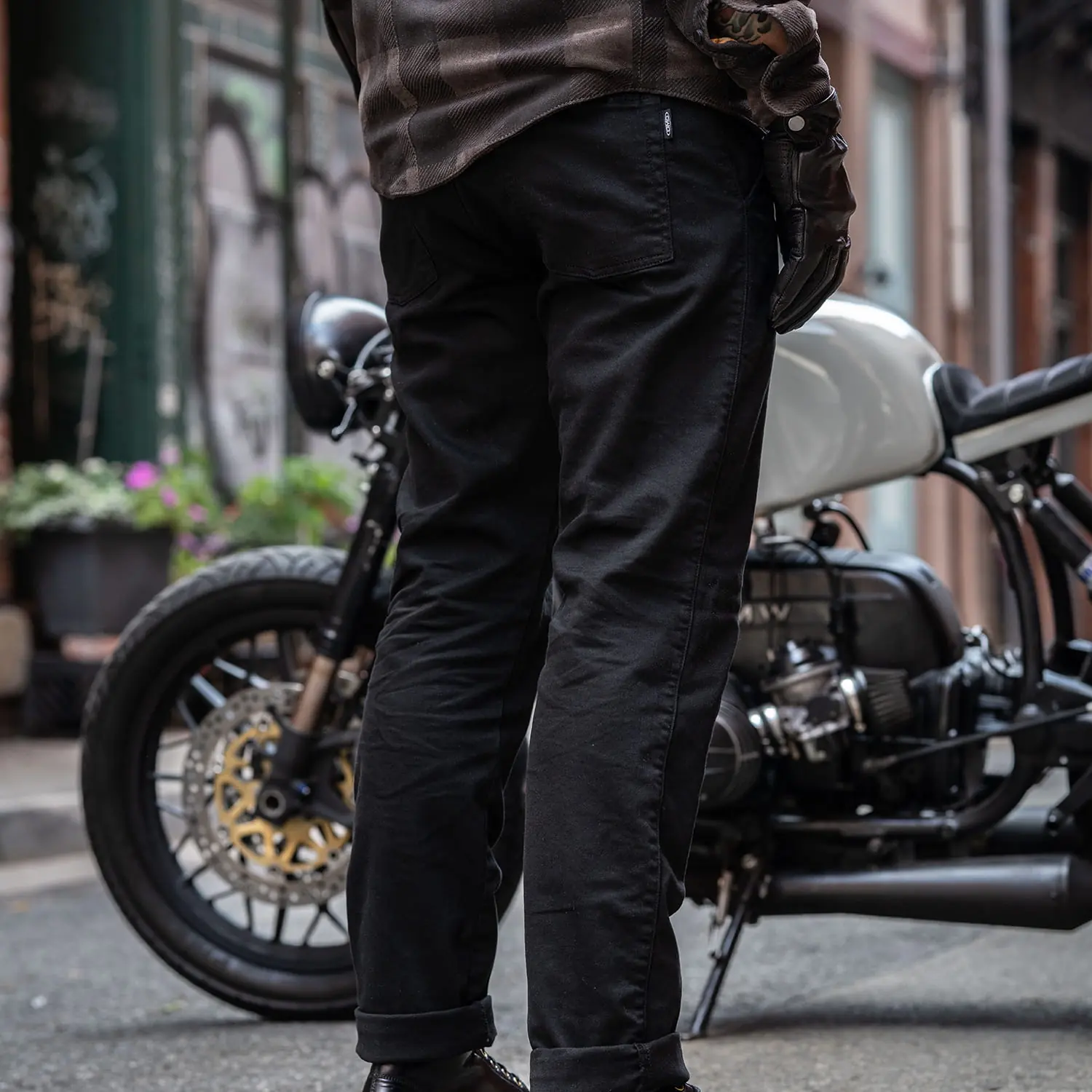 dmd.eu - CHINO SCHWARZ HOSE indossaato_chino black-2
