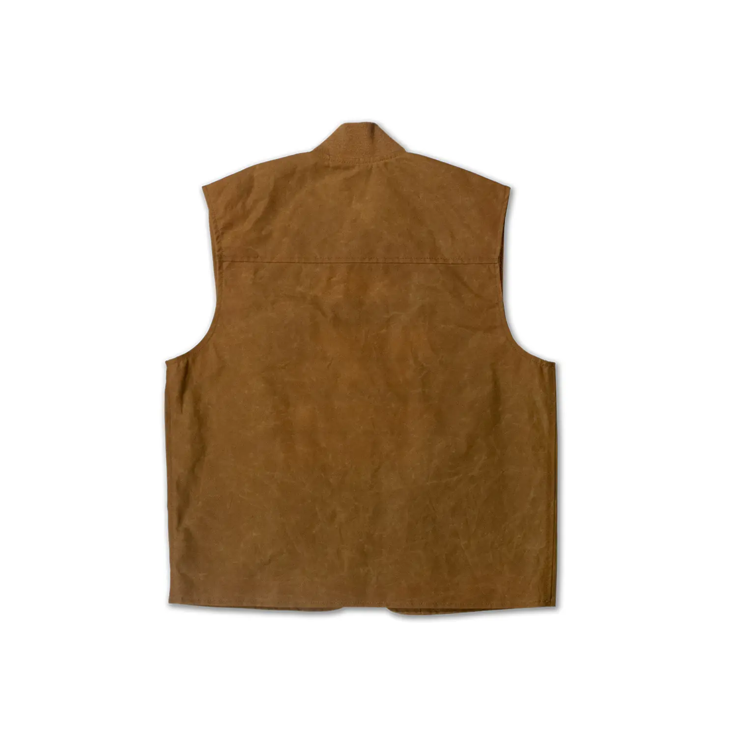 dmd.eu - CHALECO SAND DMD – Gilet sand cotton waxed – back 2