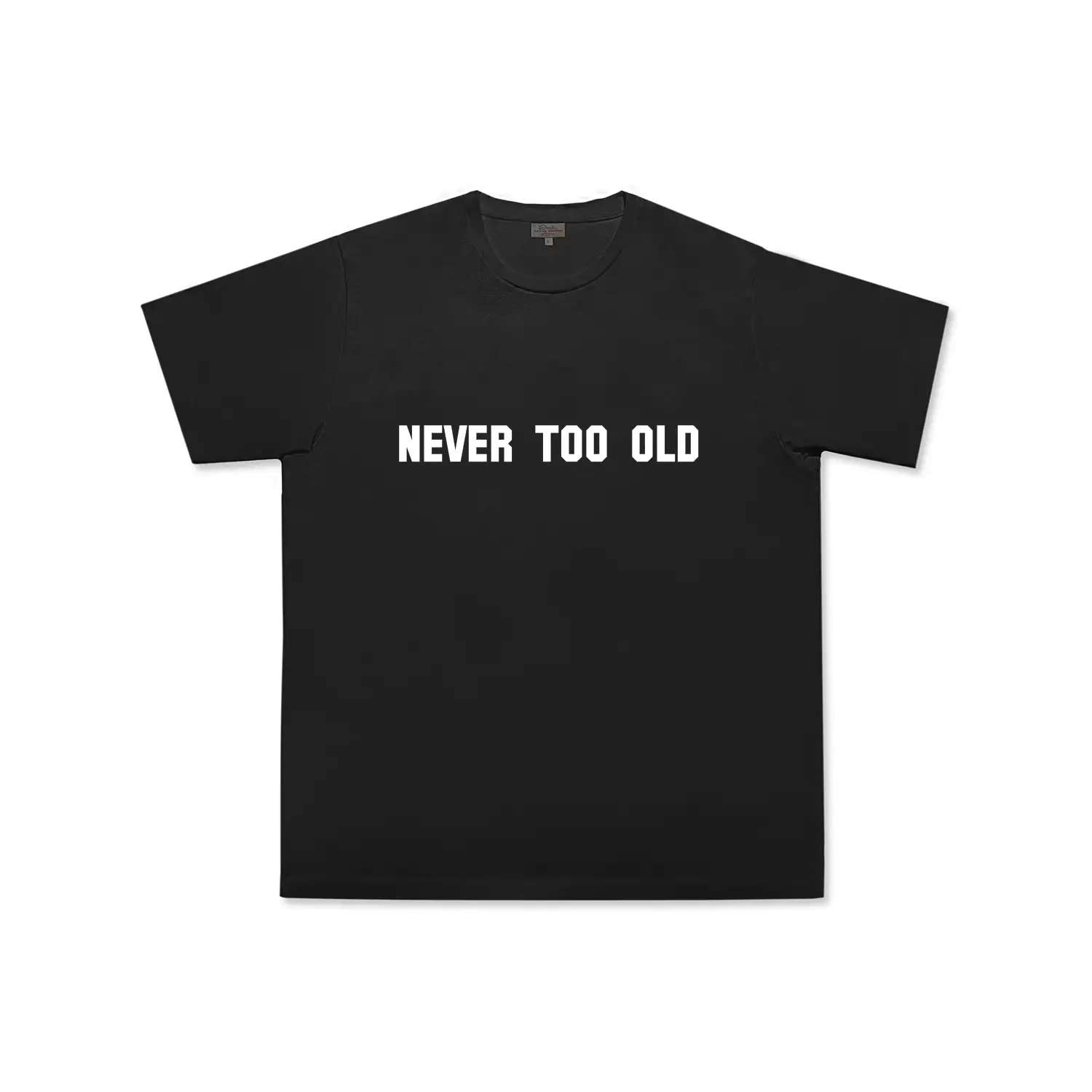 dmd.eu - NEVER TOO OLD DMD – T-shirt Never Too Old – front