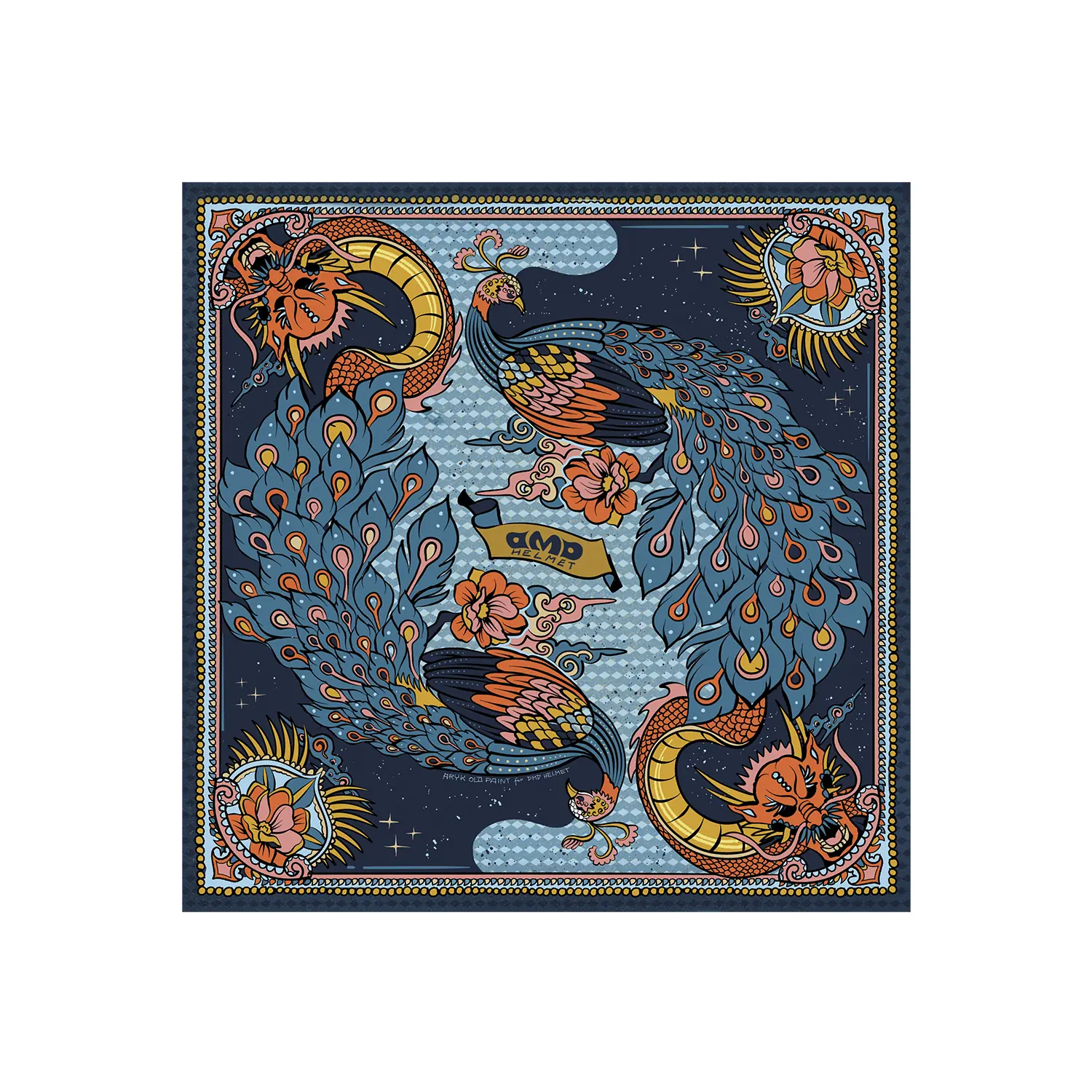 dmd.eu - PEACOCK DMD – Bandana Peacock