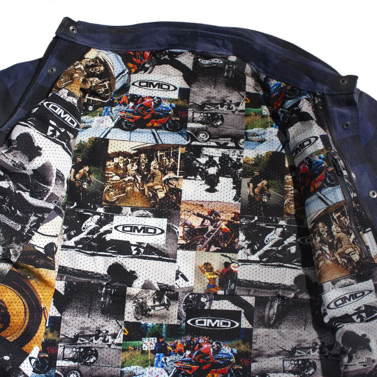 dmd.eu - SHIRT CHECK BLUE dettaglio-1