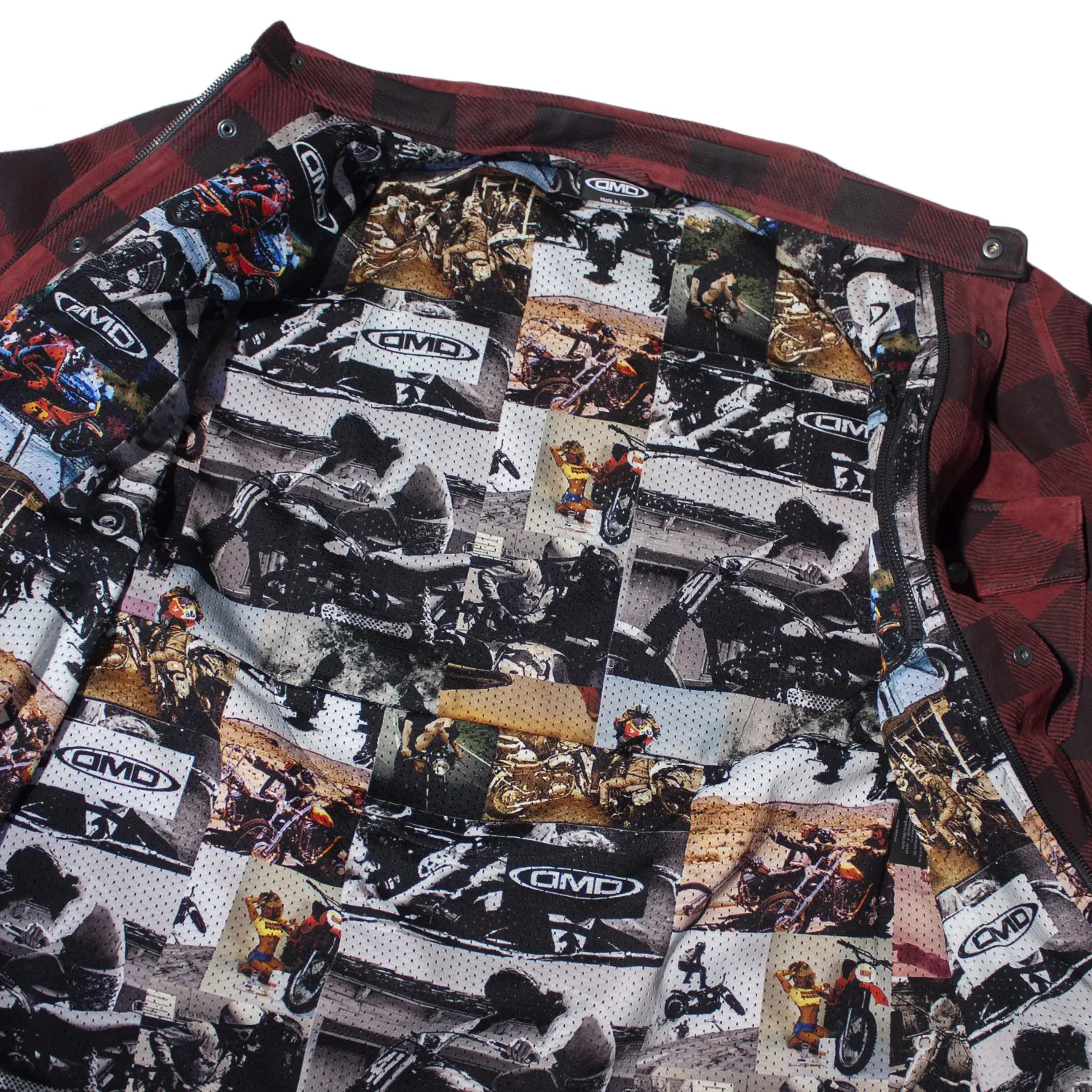 dmd.eu - SHIRT CHECK RED dettaglio-1