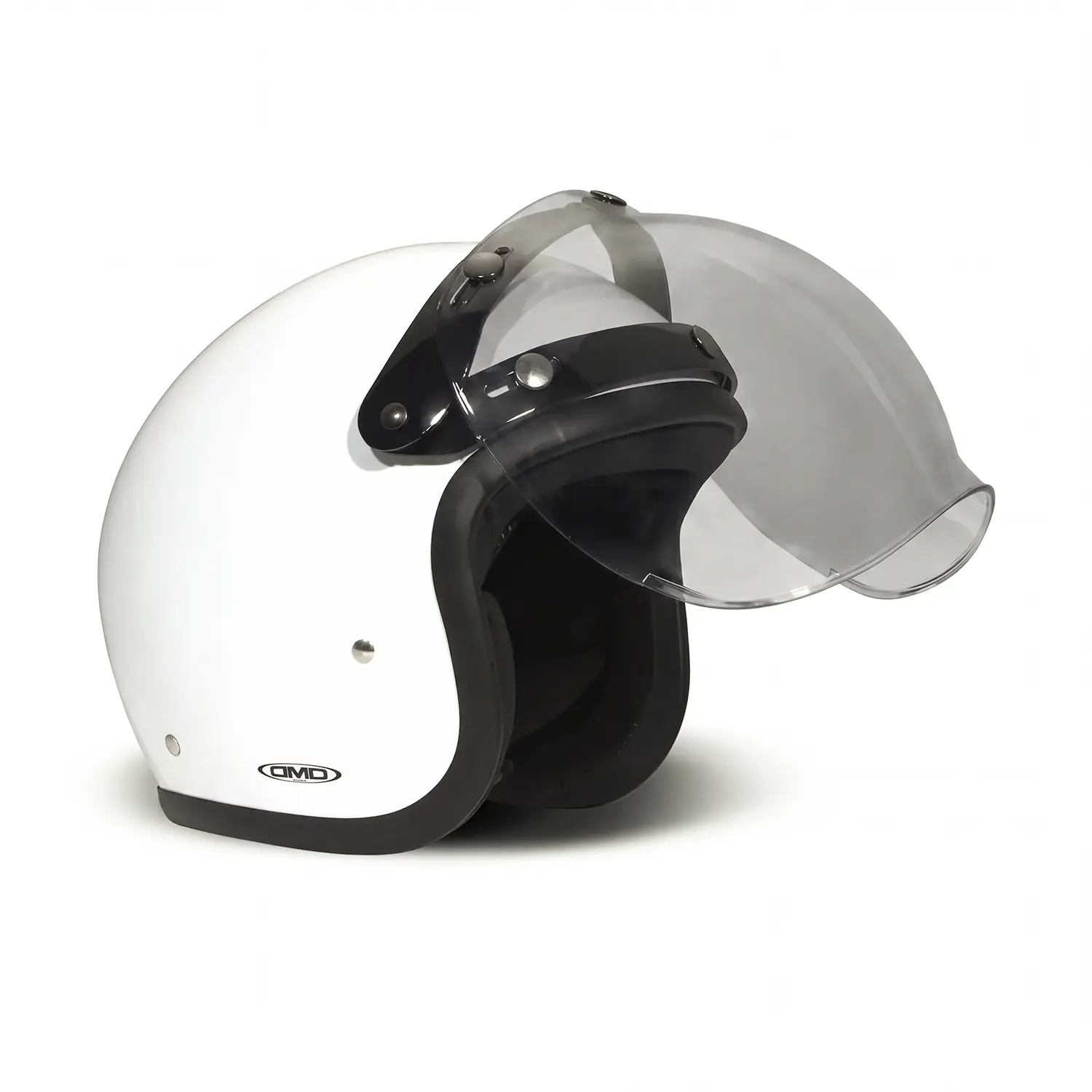 dmd.eu - FLIP-UP BUBBLE VISOR LIGHT-SMOKE DMD – Accessory Flip Up Bubble Visor Light-Smoke – open